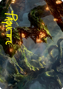 Forest Art Card (Gold-Stamped Signature) [Strixhaven: School of Mages Art Series] | Gamers Paradise