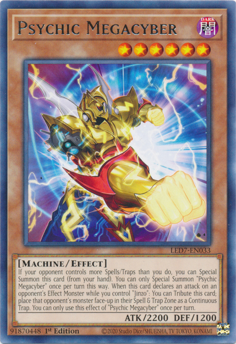 Psychic Megacyber [LED7-EN033] Rare | Gamers Paradise