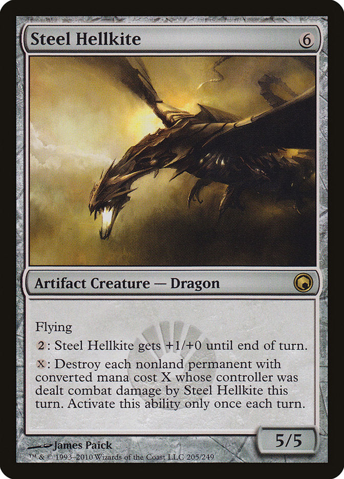 Steel Hellkite [Scars of Mirrodin] | Gamers Paradise