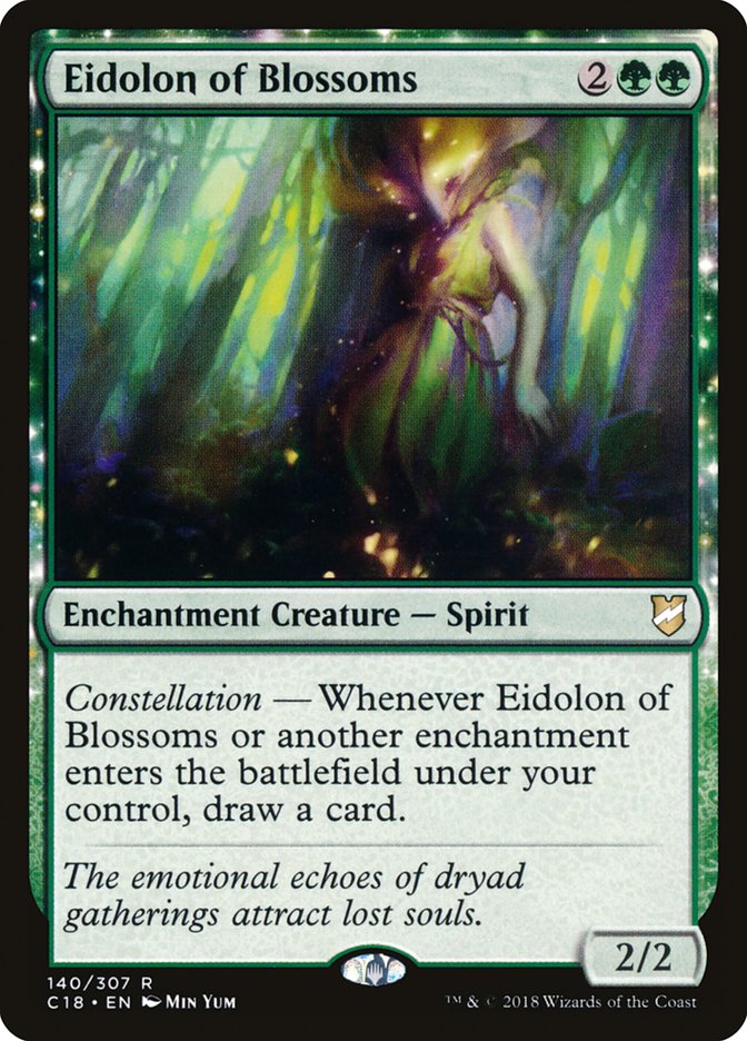 Eidolon of Blossoms [Commander 2018] | Gamers Paradise