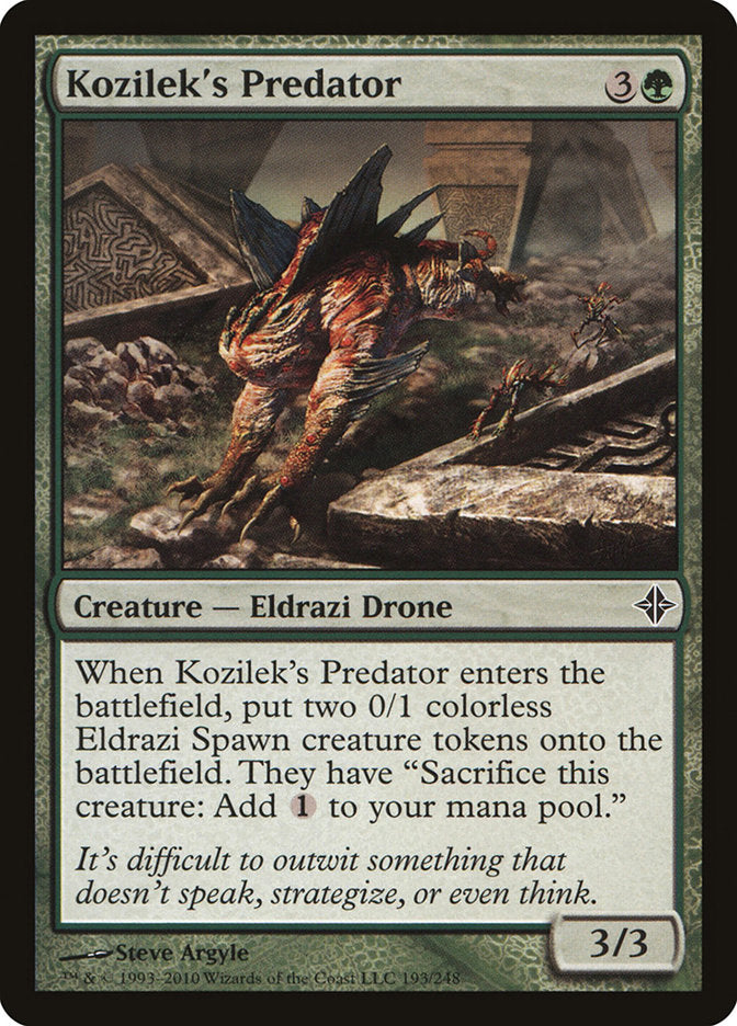 Kozilek's Predator [Rise of the Eldrazi] | Gamers Paradise