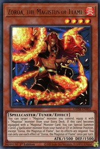 Zoroa, the Magistus of Flame [GEIM-EN002] Ultra Rare | Gamers Paradise