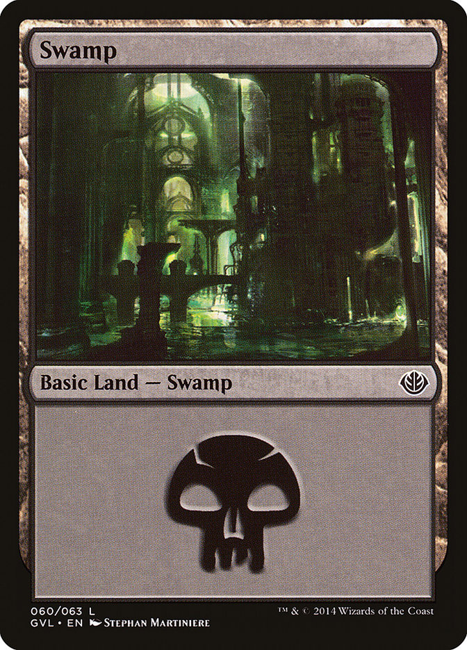 Swamp (60) (Garruk vs. Liliana) [Duel Decks Anthology] | Gamers Paradise