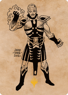 Jon Irenicus, Shattered One Art Card (67) (Gold-Stamped) [Commander Legends: Battle for Baldur's Gate Art Series] | Gamers Paradise