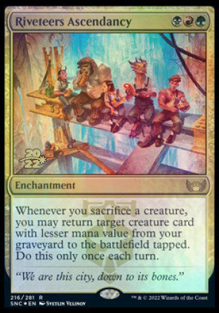 Riveteers Ascendancy [Streets of New Capenna Prerelease Promos] | Gamers Paradise