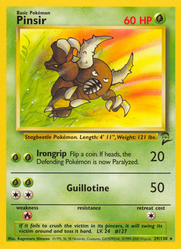 Pinsir (29/130) [Base Set 2] | Gamers Paradise
