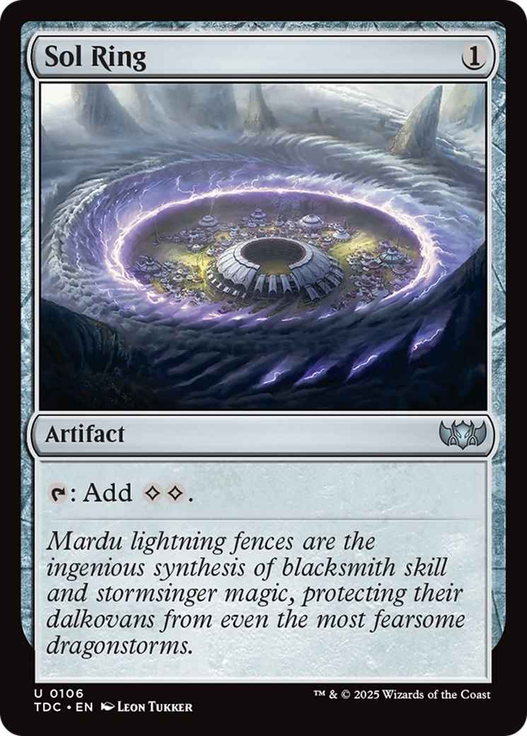 Sol Ring [Tarkir: Dragonstorm Commander] | Gamers Paradise
