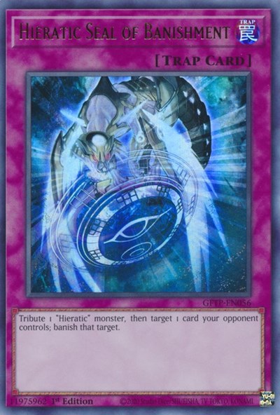 Hieratic Seal of Banishment [GFTP-EN056] Ultra Rare | Gamers Paradise