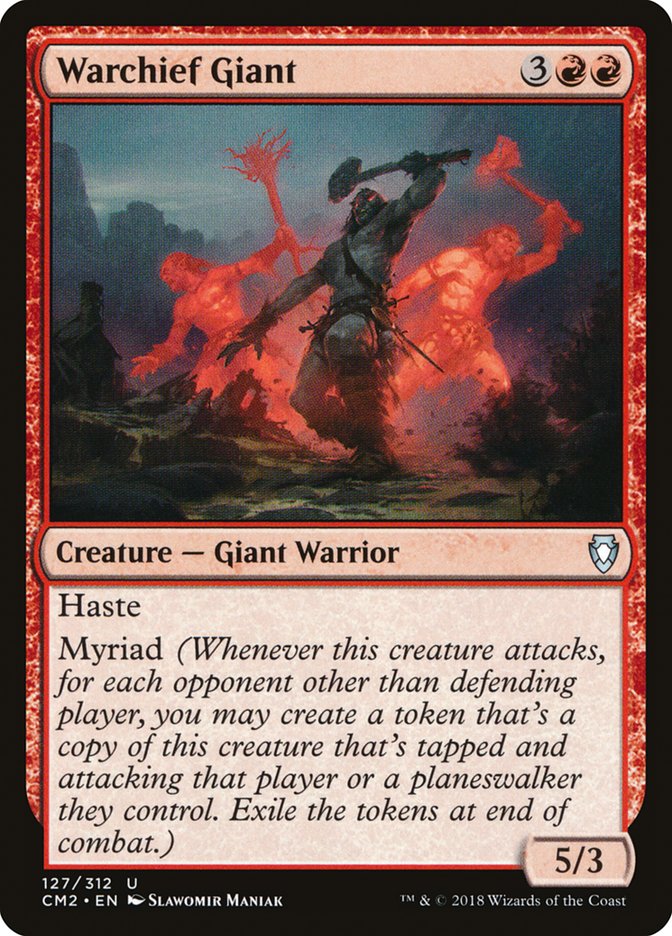 Warchief Giant [Commander Anthology Volume II] | Gamers Paradise