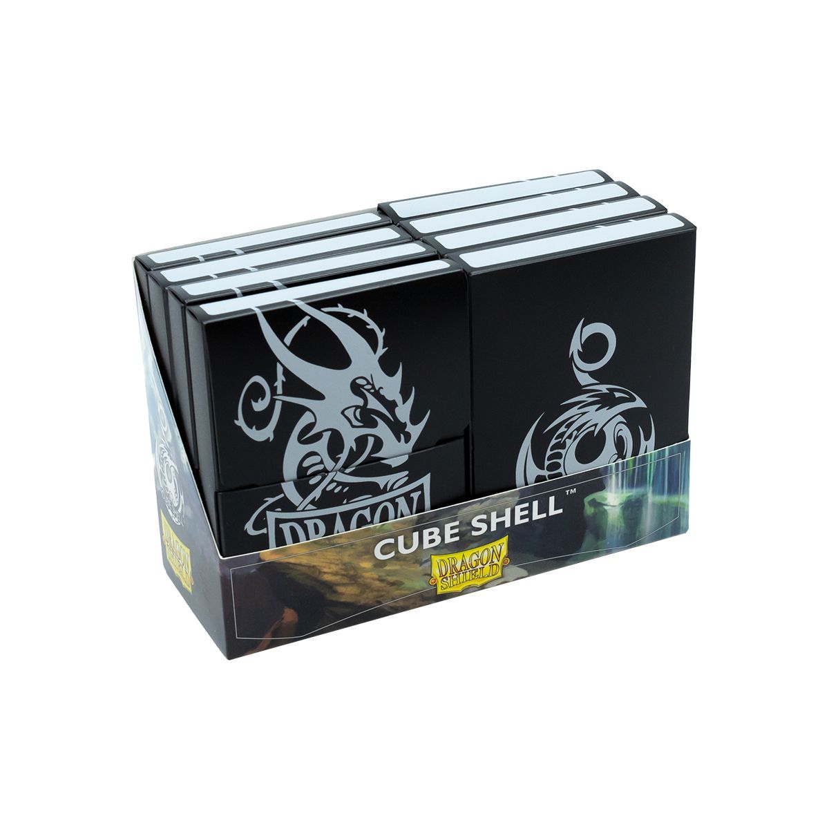 Dragon Shield: Cube Shell Display - Black | Gamers Paradise