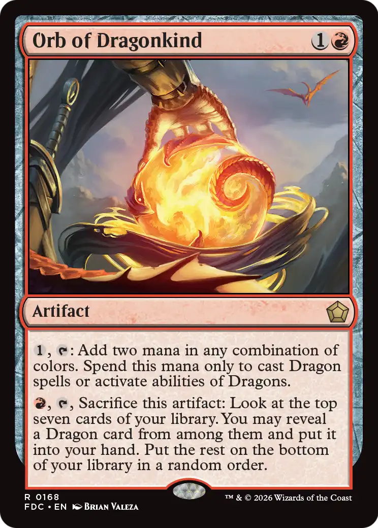 Orb of Dragonkind [Foundations Commander] | Gamers Paradise