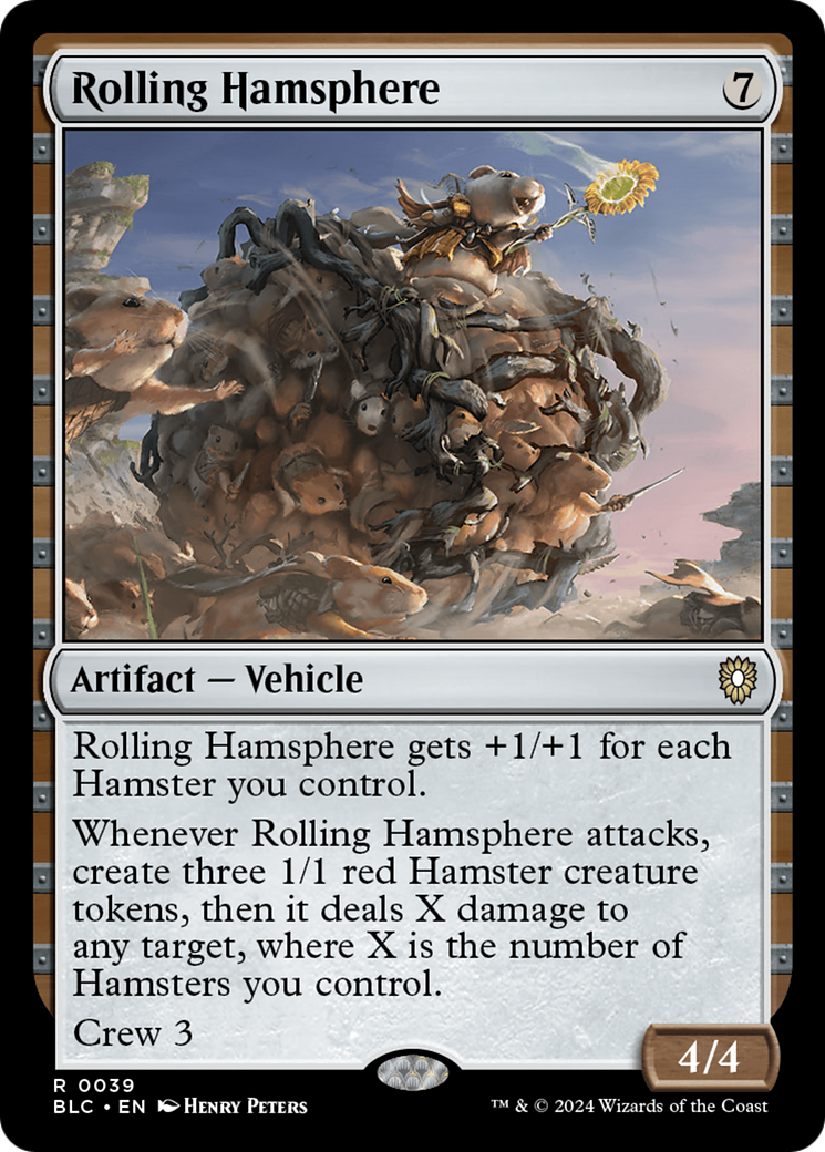 Rolling Hamsphere [Bloomburrow Commander] | Gamers Paradise