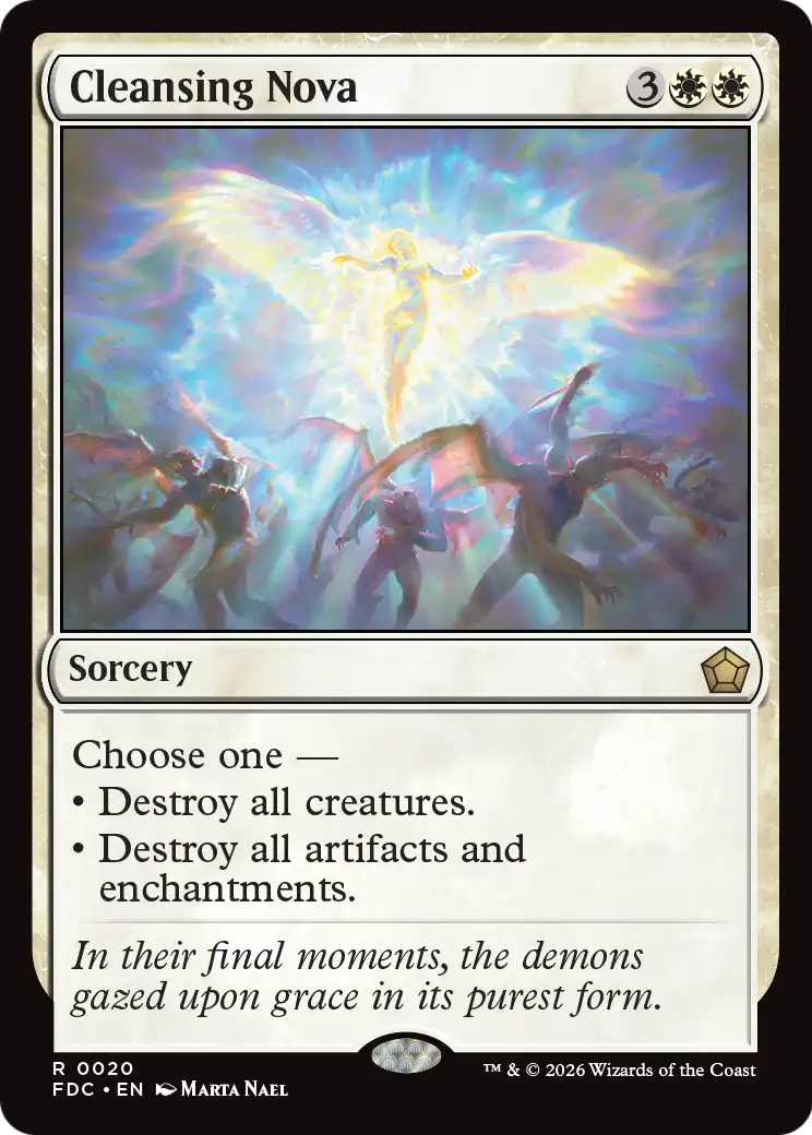 Cleansing Nova [Foundations Commander] | Gamers Paradise