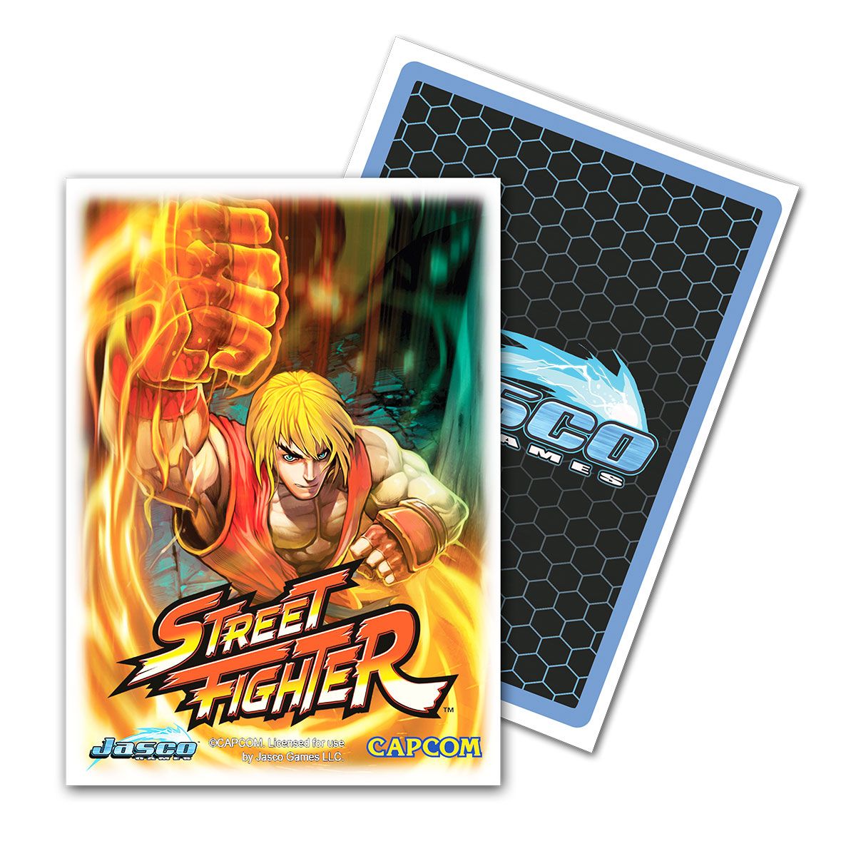 Dragon Shield: Standard 100ct Art Sleeves - Street Fighter (Ken) | Gamers Paradise