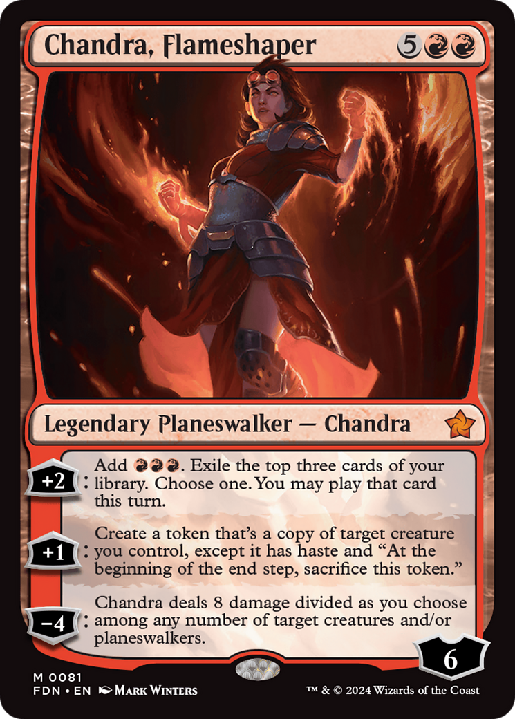 Chandra, Flameshaper [Foundations] | Gamers Paradise