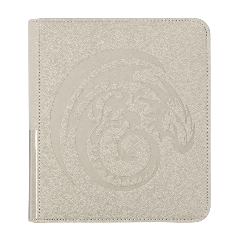 Dragon Shield: Card Codex Zipster Binder - Ashen White (Small) | Gamers Paradise