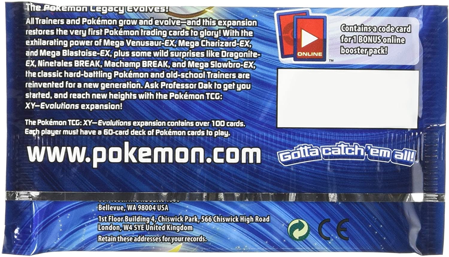 XY: Evolutions - Booster Pack | Gamers Paradise