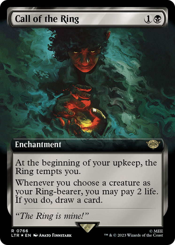 Call of the Ring (Extended Art) (Surge Foil) [The Lord of the Rings: Tales of Middle-Earth] | Gamers Paradise