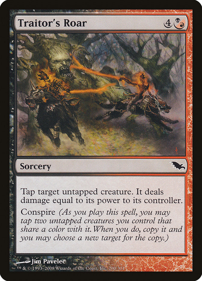 Traitor's Roar [Shadowmoor] | Gamers Paradise