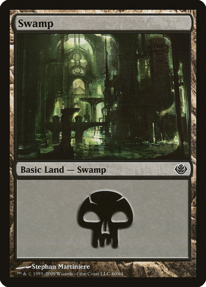 Swamp (60) [Duel Decks: Garruk vs. Liliana] | Gamers Paradise