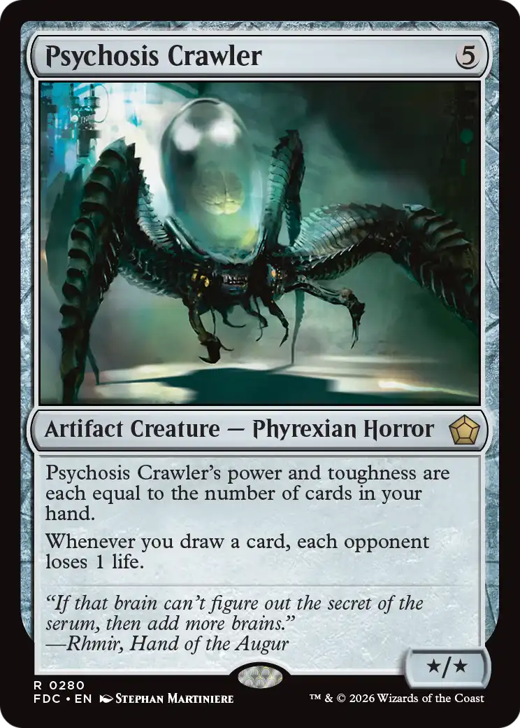 Psychosis Crawler [Foundations Commander] | Gamers Paradise
