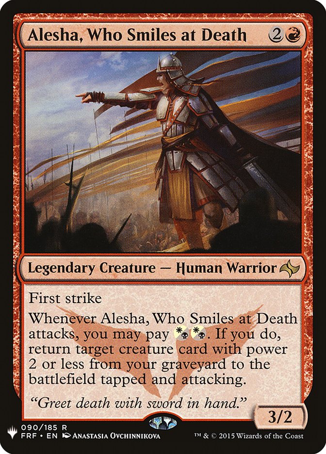 Alesha, Who Smiles at Death [Mystery Booster] | Gamers Paradise