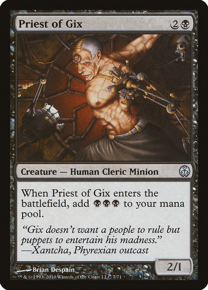 Priest of Gix [Duel Decks: Phyrexia vs. the Coalition] | Gamers Paradise