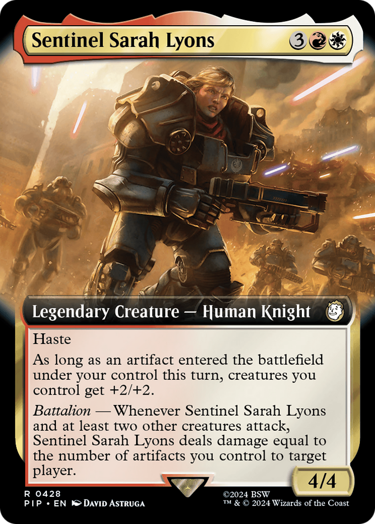 Sentinel Sarah Lyons (Extended Art) [Fallout] | Gamers Paradise