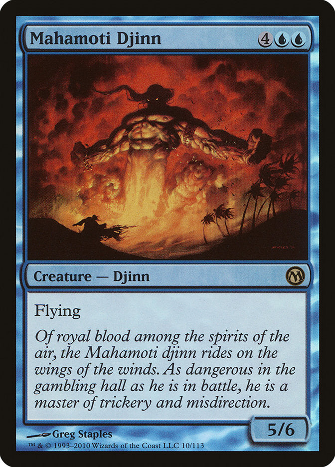 Mahamoti Djinn [Duels of the Planeswalkers] | Gamers Paradise