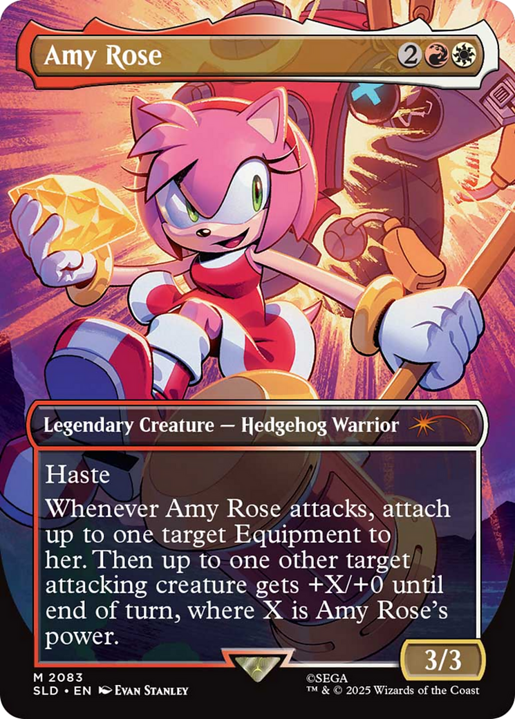 Amy Rose (Rainbow Foil) [Secret Lair Drop Series] | Gamers Paradise