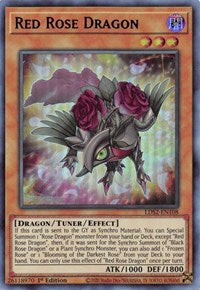 Red Rose Dragon (Blue) [LDS2-EN108] Ultra Rare | Gamers Paradise