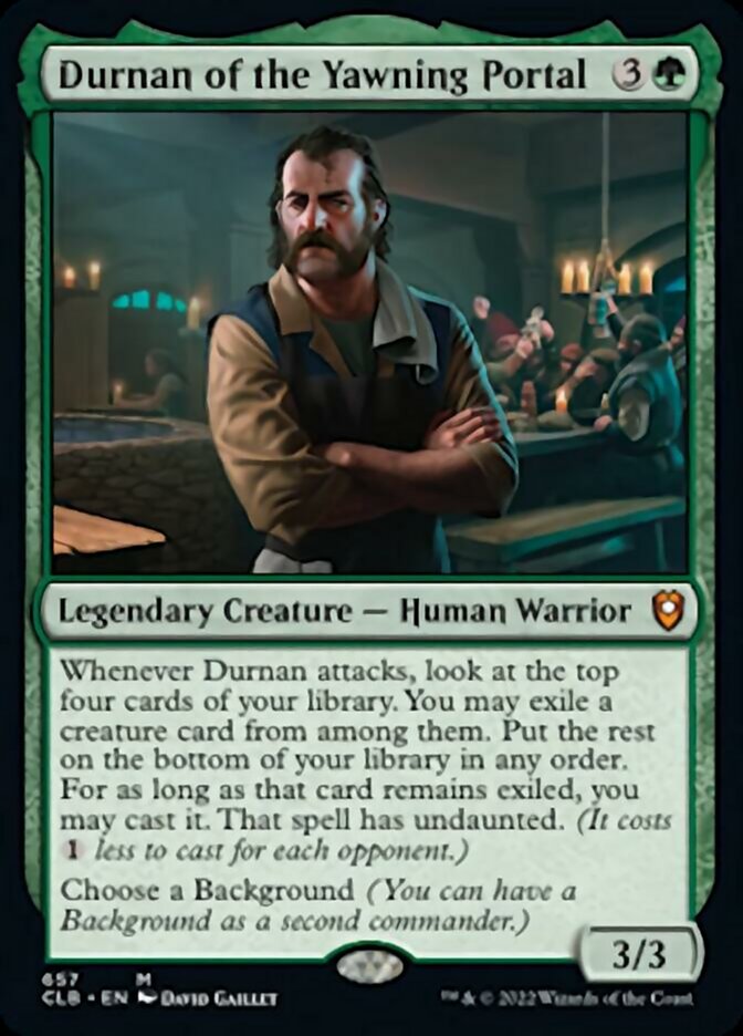 Durnan of the Yawning Portal [Commander Legends: Battle for Baldur's Gate] | Gamers Paradise