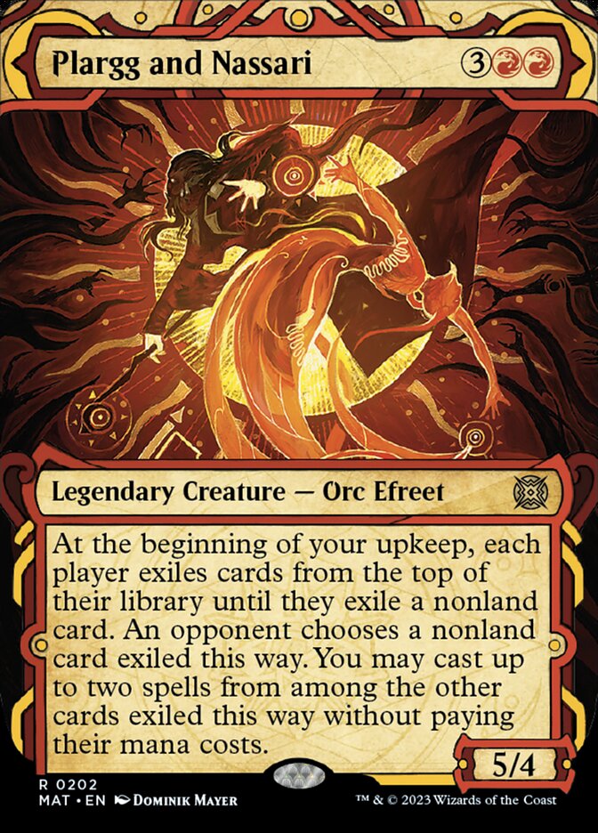 Plargg and Nassari (Showcase Halo Foil) [March of the Machine: The Aftermath] | Gamers Paradise
