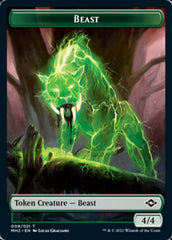 Beast // Treasure (20) Double-Sided Token [Modern Horizons 2 Tokens] | Gamers Paradise