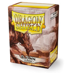 Dragon Shield: Standard 100ct Sleeves - Brown (Classic) | Gamers Paradise