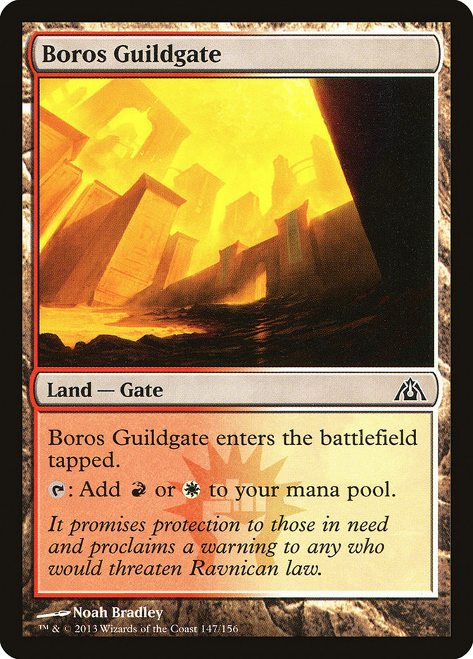 Boros Guildgate [Dragon's Maze] | Gamers Paradise