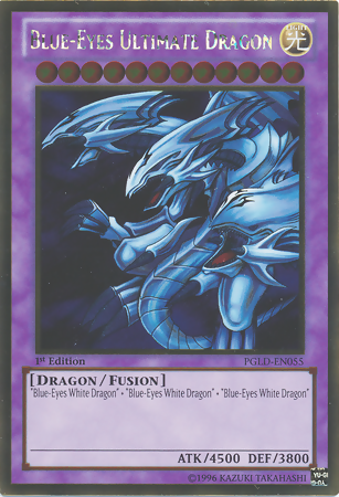 Blue-Eyes Ultimate Dragon [PGLD-EN055] Gold Rare | Gamers Paradise