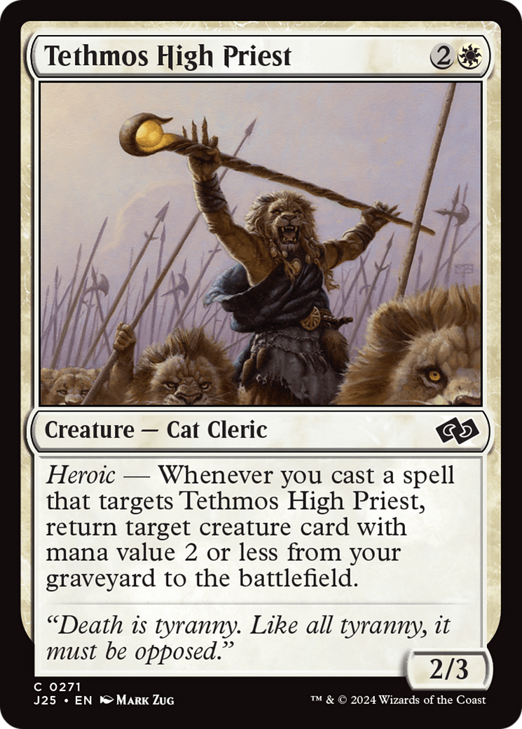 Tethmos High Priest [Foundations Jumpstart] | Gamers Paradise