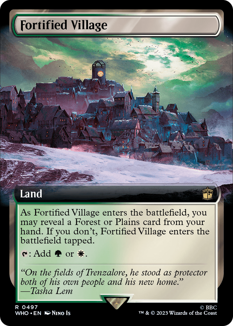 Fortified Village (Extended Art) [Doctor Who] | Gamers Paradise