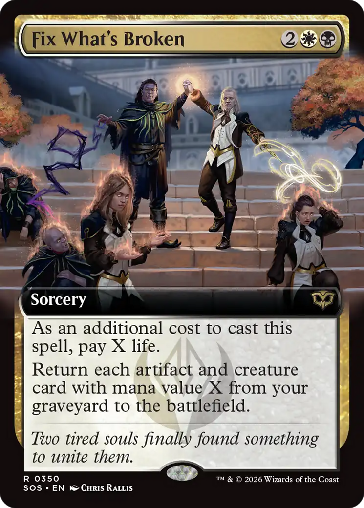 Fix What's Broken (Extended Art) [Secrets of Strixhaven] | Gamers Paradise