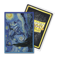 Dragon Shield: Standard 100ct Brushed Art Sleeves - Starry Night | Gamers Paradise