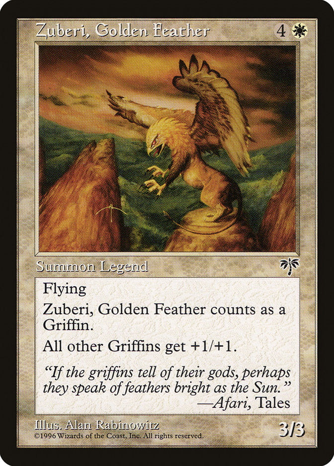 Zuberi, Golden Feather [Mirage] | Gamers Paradise