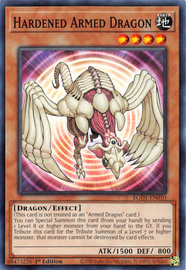 Hardened Armed Dragon [EGO1-EN010] Common | Gamers Paradise