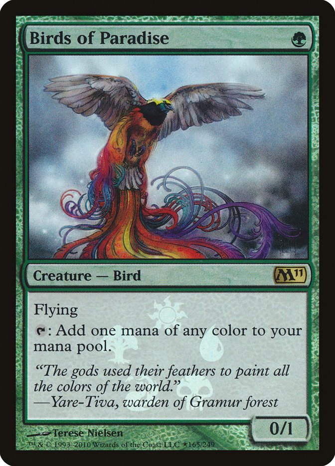 Birds of Paradise (Buy-A-Box) [Magic 2011 Promos] | Gamers Paradise