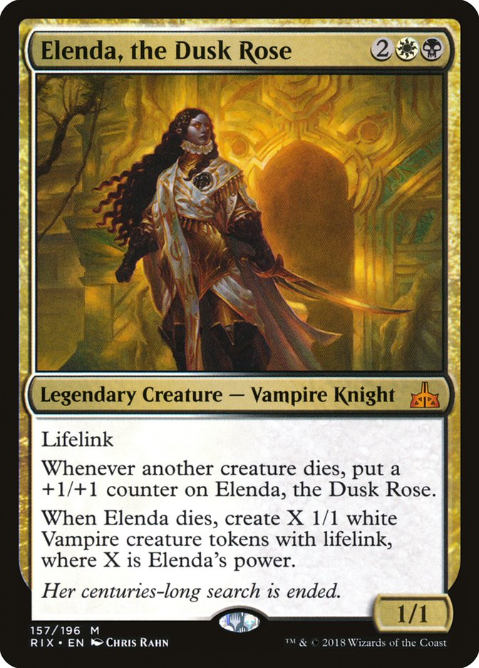Elenda, the Dusk Rose [Rivals of Ixalan] | Gamers Paradise