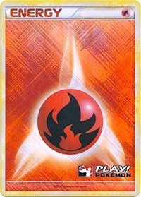 Fire Energy (2010 Play Pokemon Promo) [League & Championship Cards] | Gamers Paradise