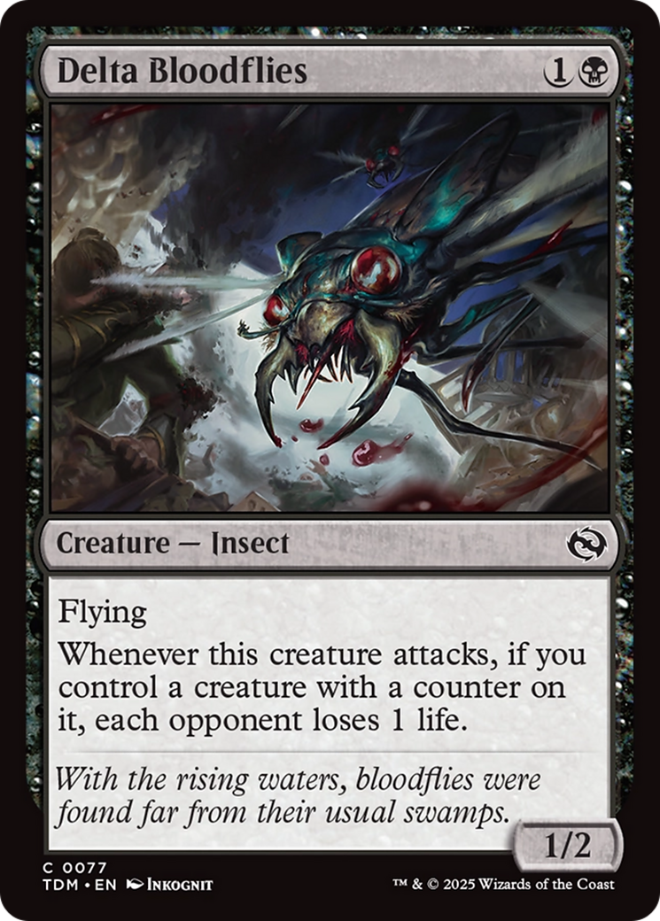 Delta Bloodflies [Tarkir: Dragonstorm] | Gamers Paradise