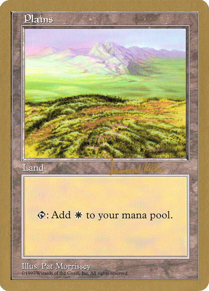 Plains (jk433) (Janosch Kuhn) [World Championship Decks 1997] | Gamers Paradise