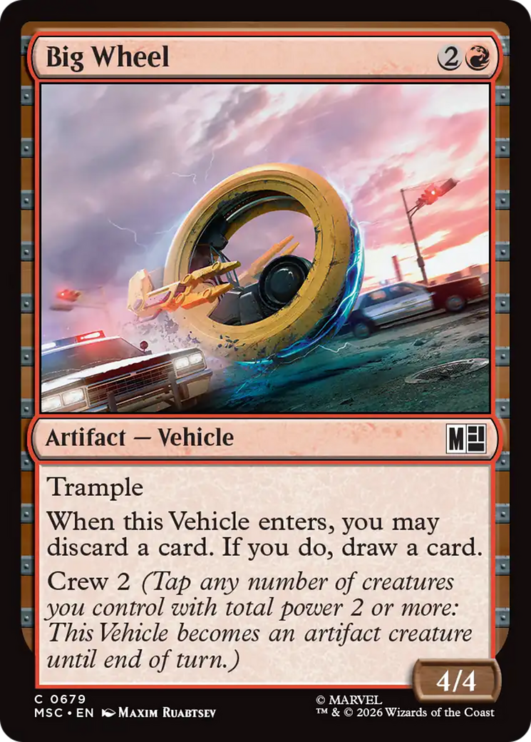 Big Wheel [Marvel Super Heroes Commander] | Gamers Paradise