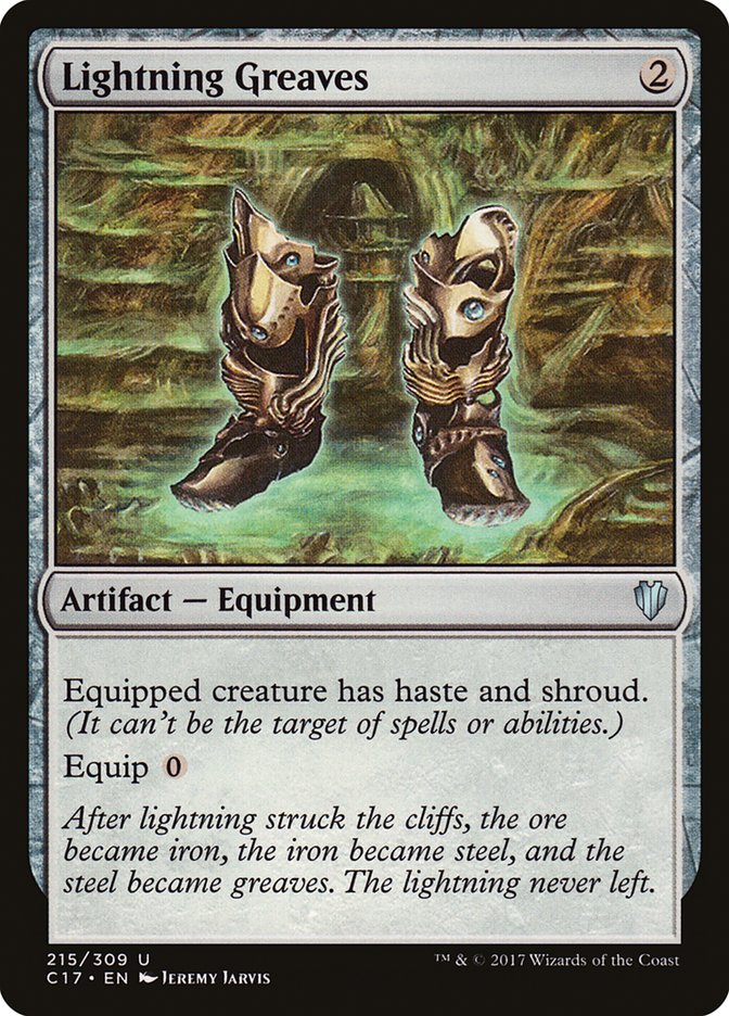 Lightning Greaves [Commander 2017] | Gamers Paradise